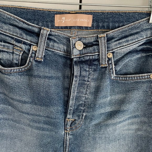 LUXE VINTAGE SEQUIN BOYFRIEND JEAN - Picture 5 of 9